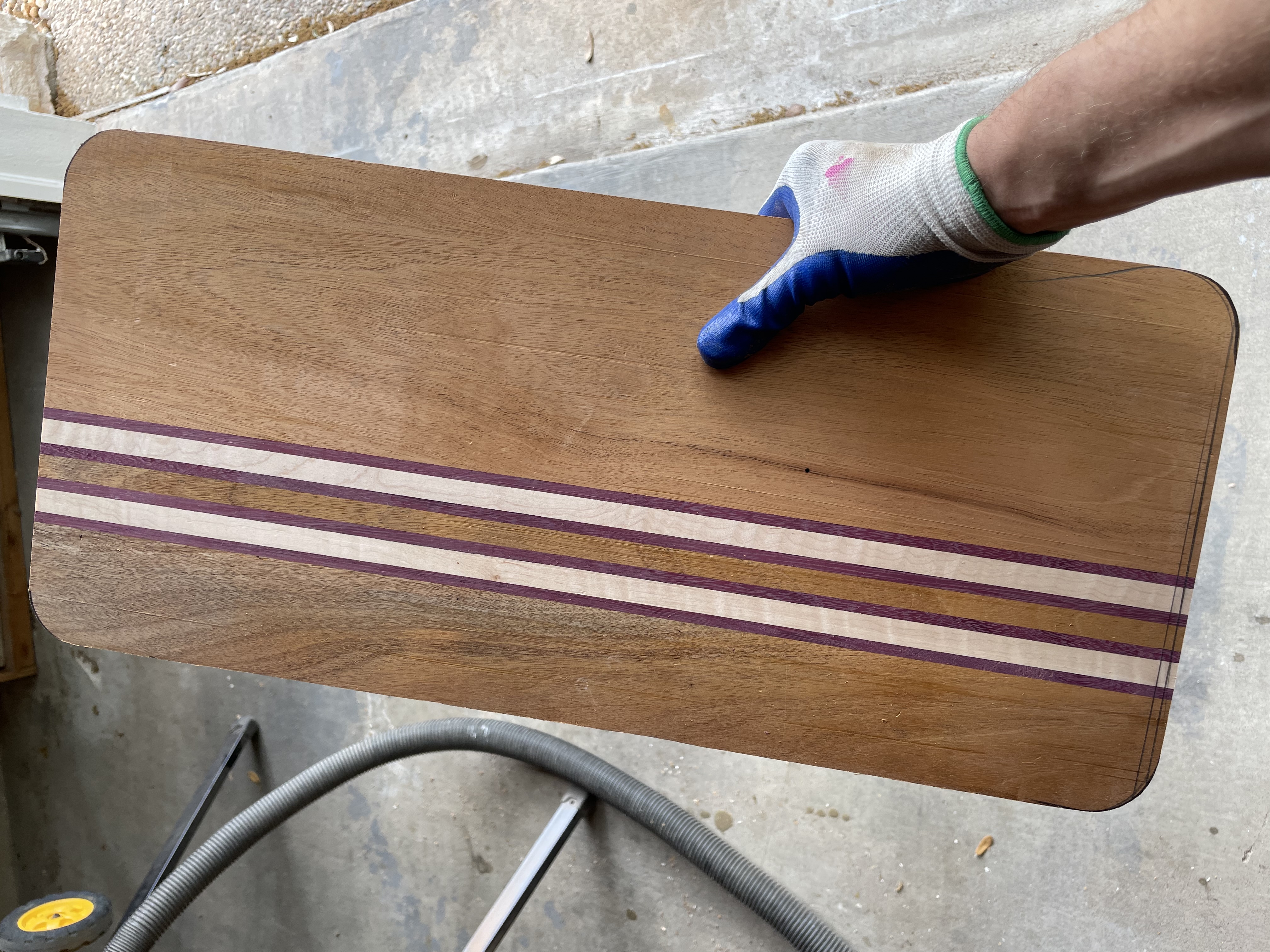 Handcrafted charcuterie board